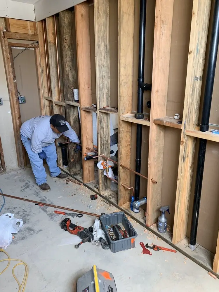 Commercial rough-in plumbing for Commercial Plumbing in Fiddlers Green